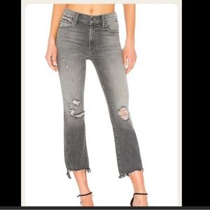 MOTHER DENIM The Insider Crop Step Chew 29 NEW